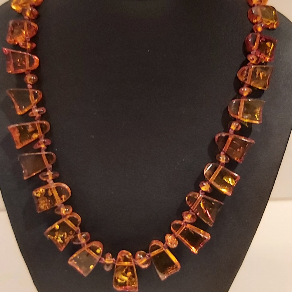 26" Genuine Amber Necklace
